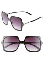 Women's Bp. Translucent Square Sunglasses - Black