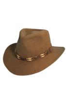 Men's Scala Crushable Wool Felt Outback Hat -