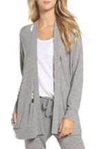 Women's Chaser Love Knit Deconstructed Cardigan - Grey