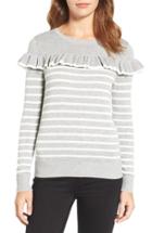 Women's Chelsea28 Ruffle Stripe Sweater