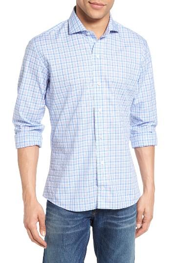 Men's Ledbury Trim Fit Plaid Sport Shirt