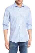 Men's Ledbury Trim Fit Plaid Sport Shirt