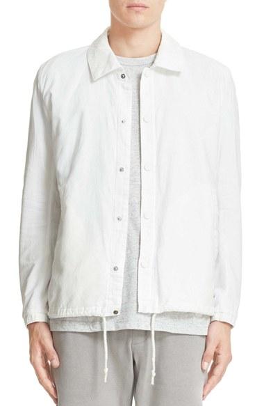 Men's Wings + Horns X Adidas Cotton & Linen Coach Jacket