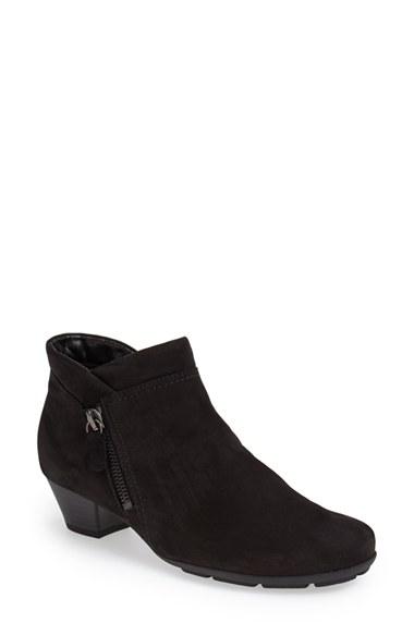 Women's Gabor Ankle Bootie .5 M - Black