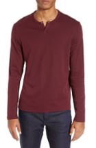 Men's Calibrate Snap Henley - Burgundy