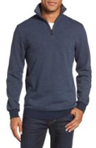 Men's Rodd & Gunn Stripe Quarter Zip Pullover, Size - Blue