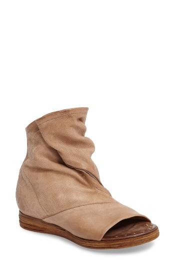 Women's A.s. 98 Brielle Open Toe Bootie .5us / 36eu - Brown