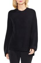 Petite Women's Vince Camuto Bell Sleeve Sweater P - Black
