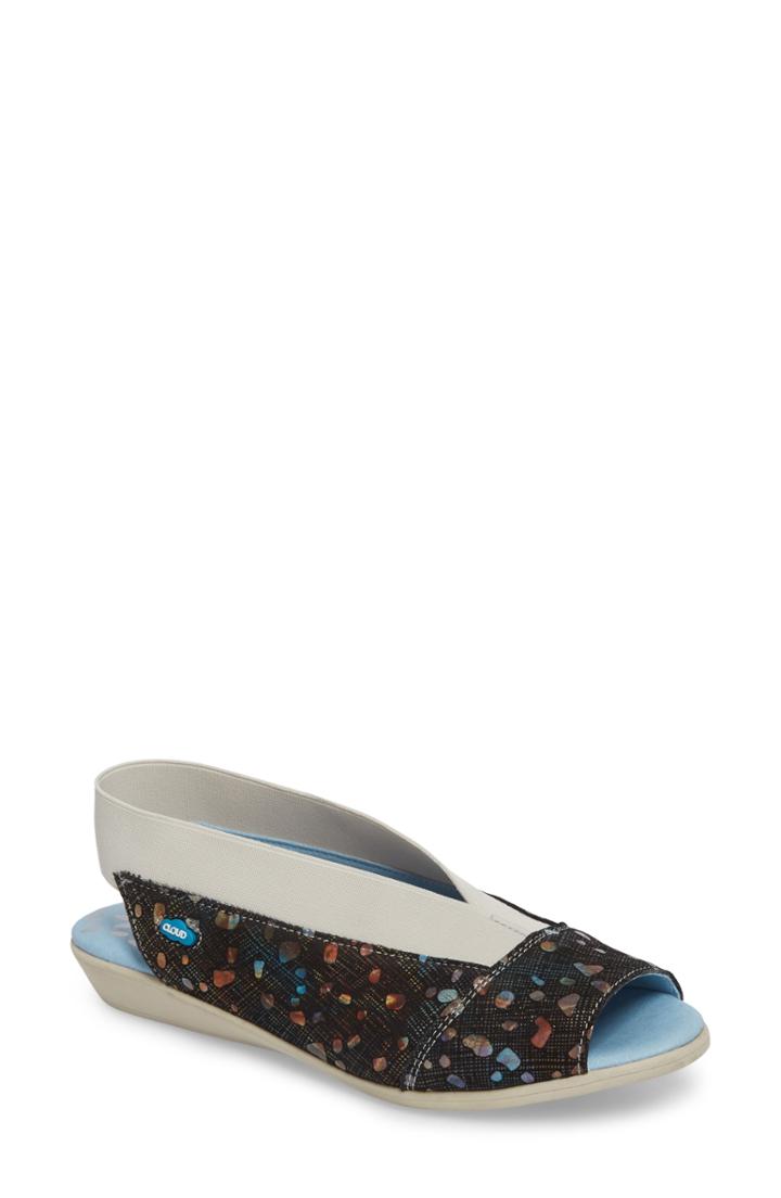 Women's Cloud Caliber Fantasy Flat .5us / 38eu - Black