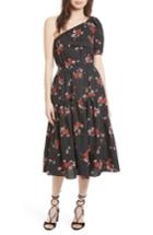 Women's Rebecca Taylor Marguerite One-shoulder Dress