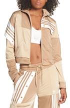 Women's Adidas Originals X Danielle Cathari Cropped Track Jacket - Beige