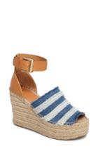 Women's Marc Fisher D Adria Wedge Sandal, Size 11 M - Blue