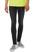 Men's Topman Super Spray-on Skinny Fit Jeans X 34 - Black