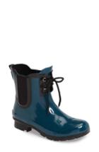 Women's Roma Waterproof Chelsea Rain Boot M - Blue/green