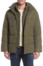Men's Andrew Marc Carlton Quilted Parka - Green