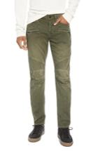 Men's Hudson Blinder Biker Skinny Fit Corduroy Pants - Green