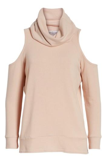 Women's Cupcakes And Cashmere Malden Cold Shoulder Sweater