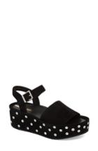 Women's Kenneth Cole New York Danton Studs Platform Sandal M - Black
