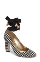 Women's J. Crew Bell Ankle Tie Pump .5 M - Black