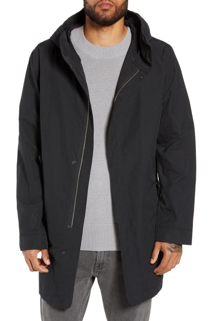 Men's Herschel Supply Co. Fishtail Parka, Size - Black