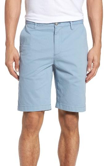 Men's Victorinox Swiss Army Flat Front Chino Shorts - Blue