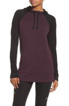 Women's Smartwool Merino 250 Drape Neck Hoodie - Burgundy