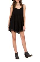 Women's Volcom In My Lane Lace Trim Romper