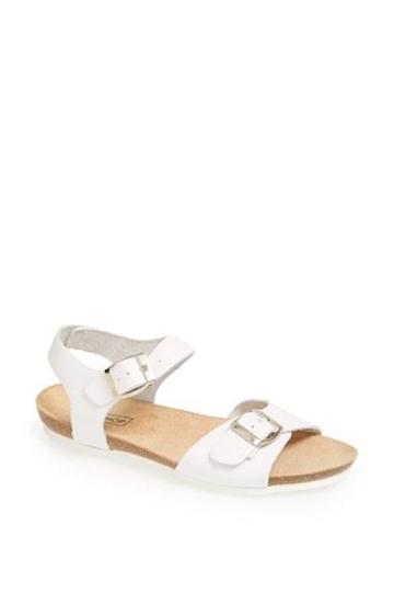 Topshop 'haven' Leather Sandals White