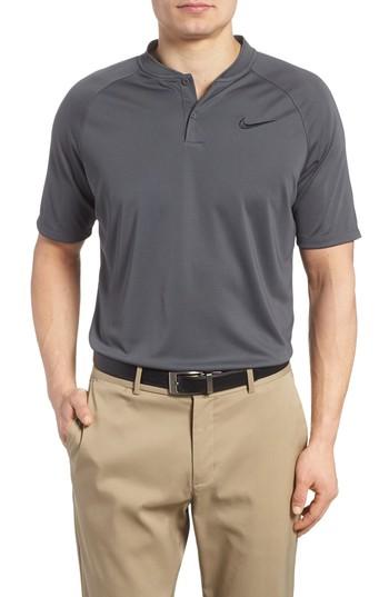 Men's Nike Dry Momentum Golf Polo - Grey