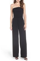 Women's Cupcakes And Cashmere Strapless Crepe Jumpsuit - Black
