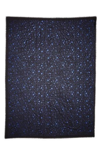 Women's Stella Mccartney Star Foil Print Scarf, Size - Blue