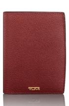 Tumi Sinclair Coated Canvas Passport Case - Red