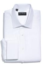 Men's David Donahue Fit French Cuff Tuxedo Shirt