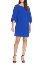 Women's Eliza J Bloused Sleeve Shift Dress - Blue