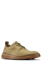 Men's Clarks Hale Plain Toe Derby M - Beige