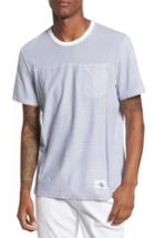 Men's Calvin Klein Jeans Pinstripe Pocket T-shirt - Blue