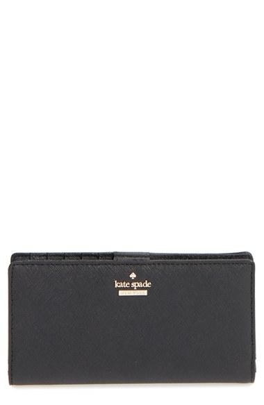 Women's Kate Spade New York 'cameron Street - Stacy' Textured Leather Wallet -