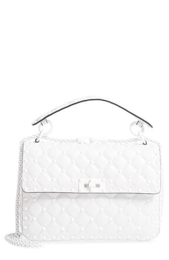 Valentino Garavani Medium Rockstud Matelasse Leather Shoulder Bag -