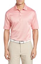 Men's Bobby Jones Pinwheel Jacquard Knit Polo - Orange