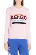 Women's Kenzo Paris Logo Sweatshirt - Pink