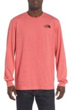 Men's The North Face Red Box Long Sleeve T-shirt - Pink