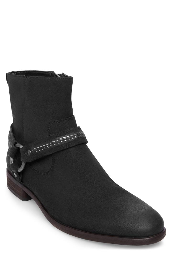 Men's Steve Madden Vancet Engineer Boot .5 M - Black