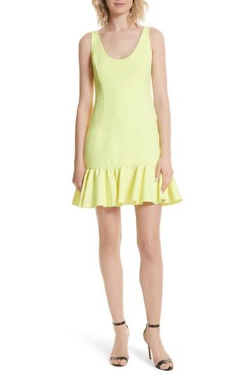 Women's Milly Geneva Minidress - Yellow