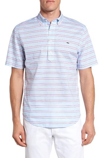 Men's Vineyard Vines Steel Point Stripe Slim Fit Whale Shirt