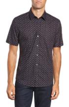 Men's Zachary Prell Principato Fit Sport Shirt, Size Medium - Blue