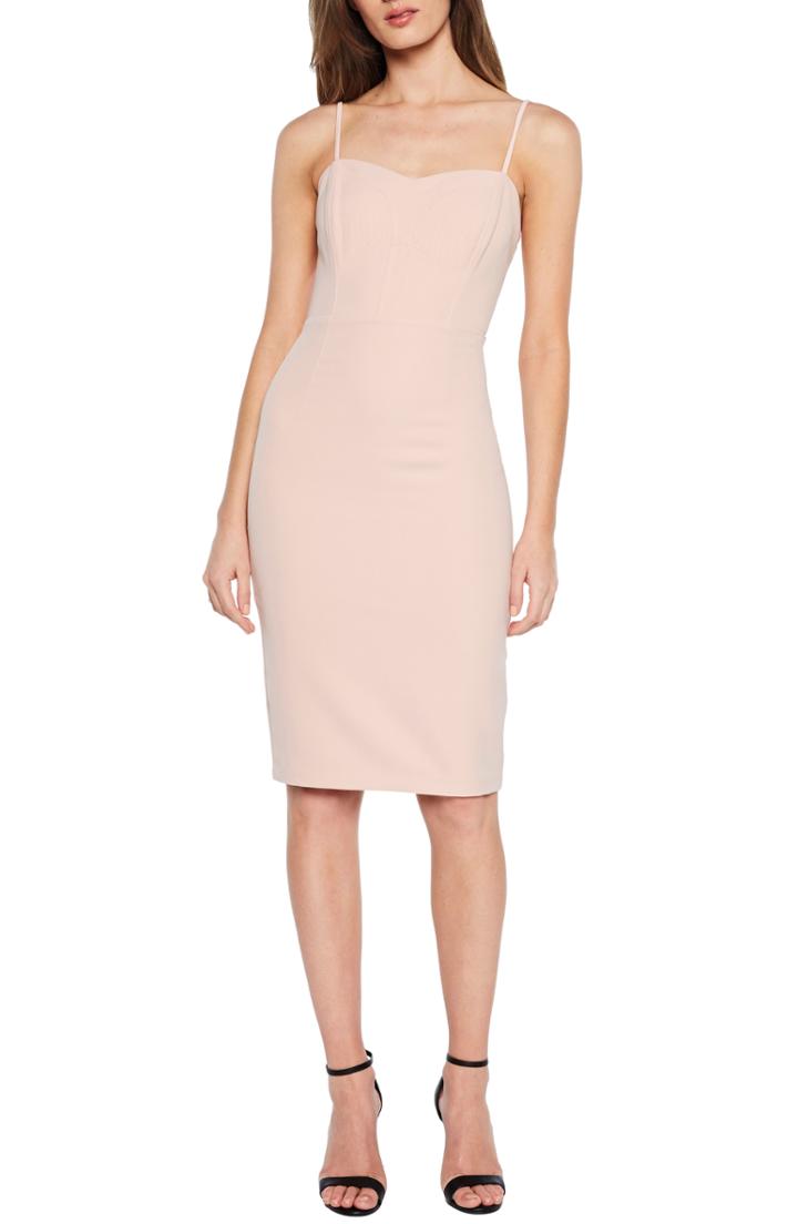 Women's Bardot Stella Stitch Sheath Dress - Pink