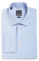 Men's David Donahue Trim Fit Plaid Dress Shirt