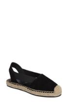 Women's Botkier Henry Slingback Espadrille M - Black