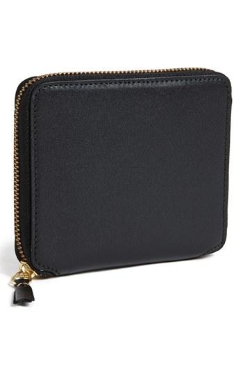 Men's Comme Des Garcons 'classic' French Wallet - Black