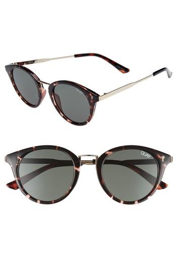 Women's Quay Australia Gotta Run 55mm Sunglasses - Tort Green